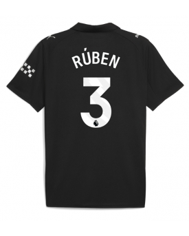 Billige Fotballdrakt Manchester City Ruben Dias #3 Replika Bortedrakt 2025-26 Kortermet Billige Fotballdrakt Manchester City Ruben Dias #3 Replika Bortedrakt 2025-26 Kortermet